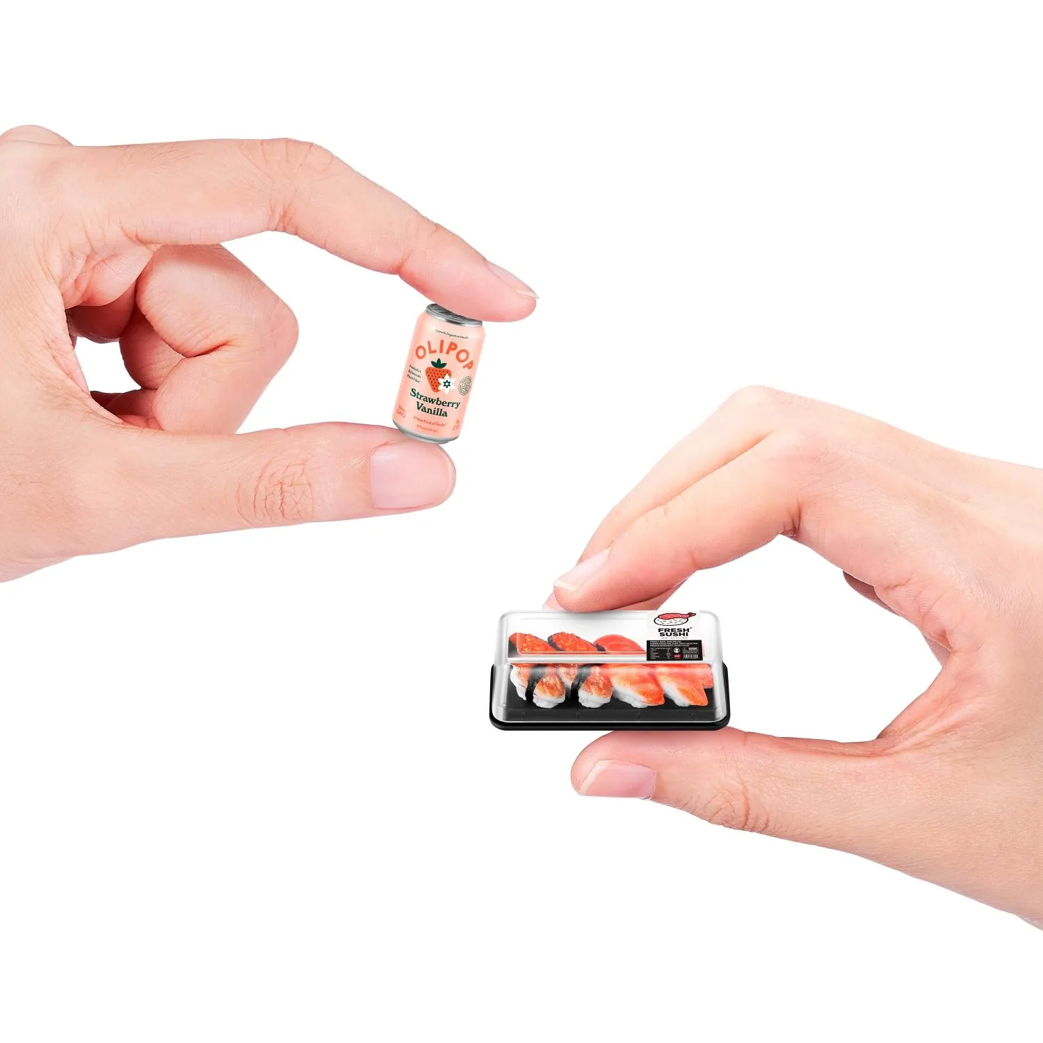 MINI BRANDS Bola Mini Brands Con 5 Sorpresas Fill The Fridge