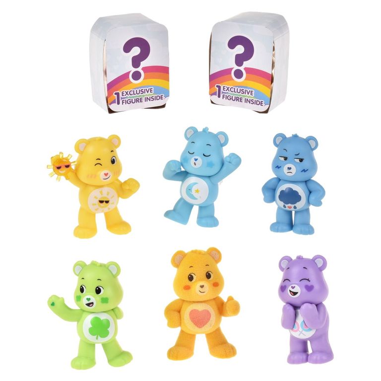 Set 8 Figuras Coleccionables Delujo 5 Cm Cariñositos Funshine Bear
