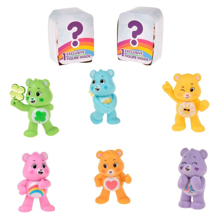 Set 8 Figuras Coleccionables Delujo 5 Cm Cariñositos Good Luck Bear
