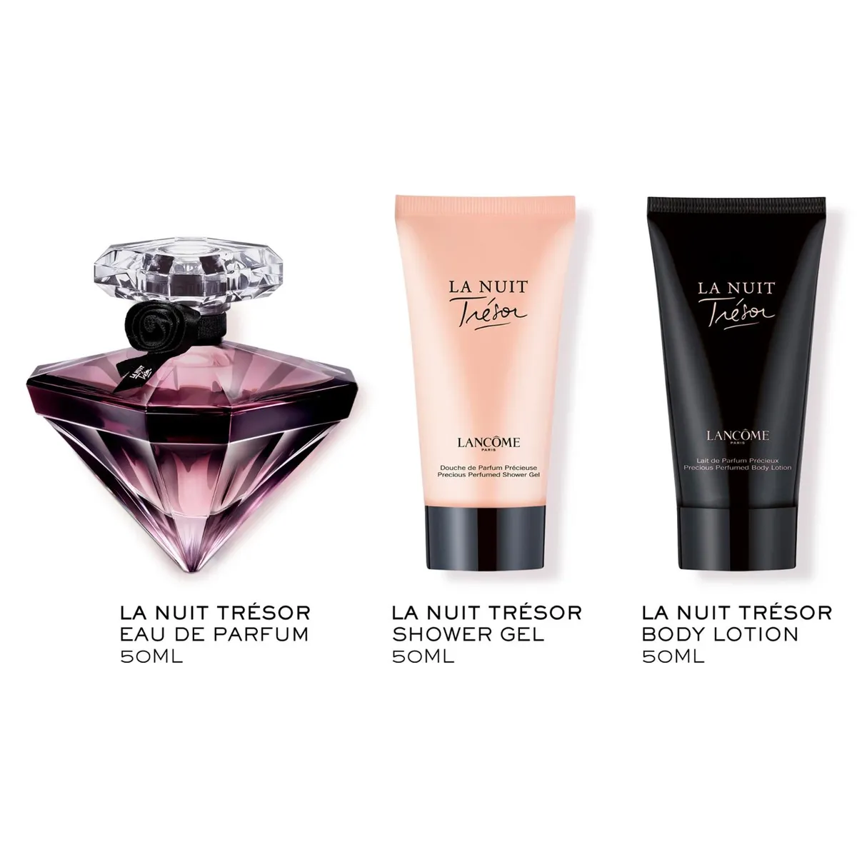LANCOME - Set Perfume Mujer La Nuit Trésor Edp 50Ml+50Ml+ 50Ml Lancome