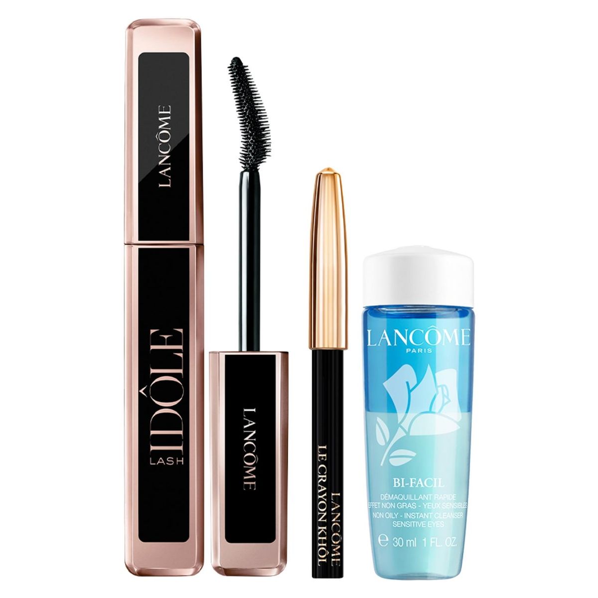 LANCOME - Set De Maquillaje De Rostro Lash Idole + Khol + Bifacil Lancome