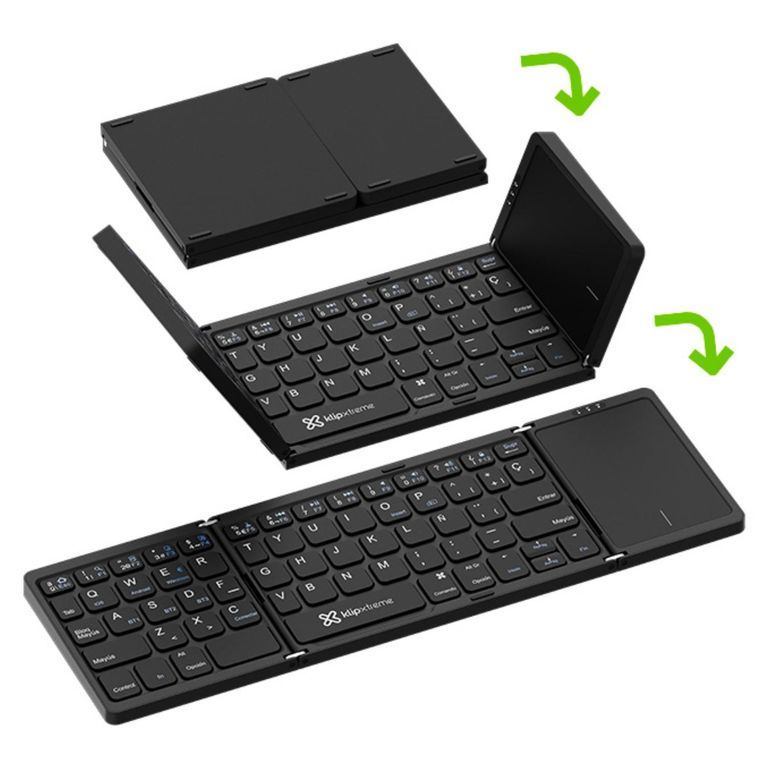 Teclado Trackp Kx Plegab Bluet Klip Xtrem