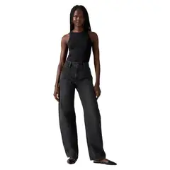 LEVIS - Jeans Mujer Baggy Dad Barrel Negro Mujer