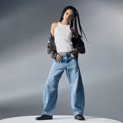 LEVIS - Jeans Mujer Baggy Dad Barrel Azul Mujer