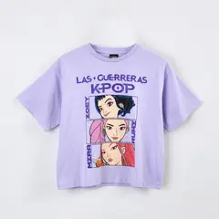 KPOP DEMON HUNTERS - Polera Manga Corta Niña