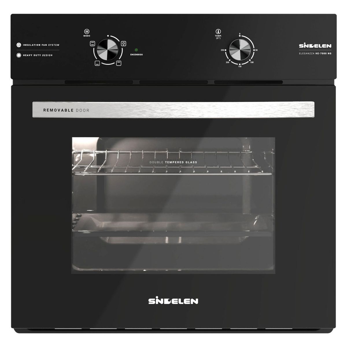 SINDELEN - Kit Empotrable Campana + Encimera Sindelen