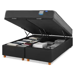 FLEX - Cama Baúl Europedic 2 Plazas Base Dividida