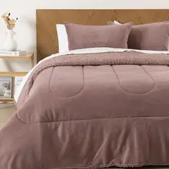 MASHINI - Plumón Coral Sherpa King Morado