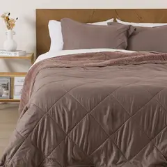 MASHINI - Plumón Emboss Sherpa King Taupe