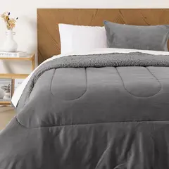 MASHINI - Plumón Coral Sherpa 1.5 Plazas Marengo