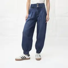 AMERICANINO - Jeans Wide leg Tiro Medio Mujer