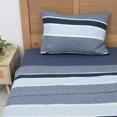 MASHINI - Juego De Sábanas Cubik 1.5 Plazas