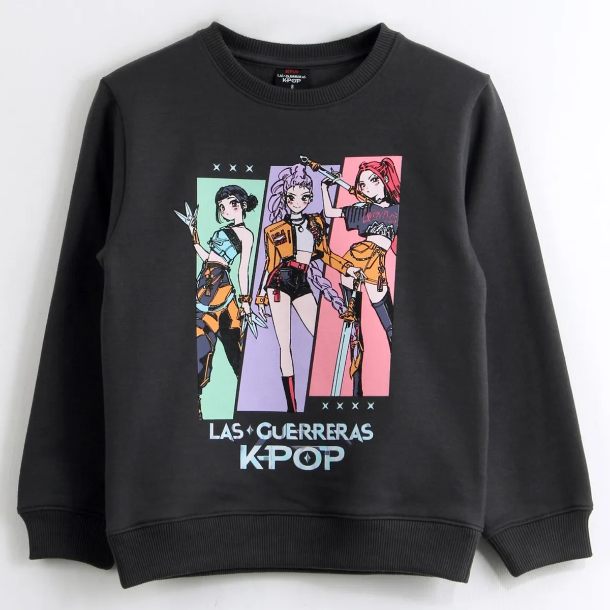 KPOP DEMON HUNTERS - Polerón Niña Algodón Kpop Demon Hunters