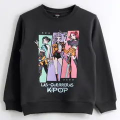 KPOP DEMON HUNTERS - Polerón Niña Algodón
