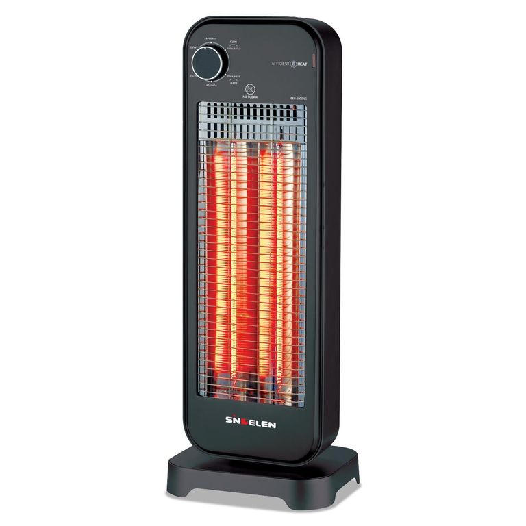 Convector Pedestal Carbono 900W EEC-5000 Negro