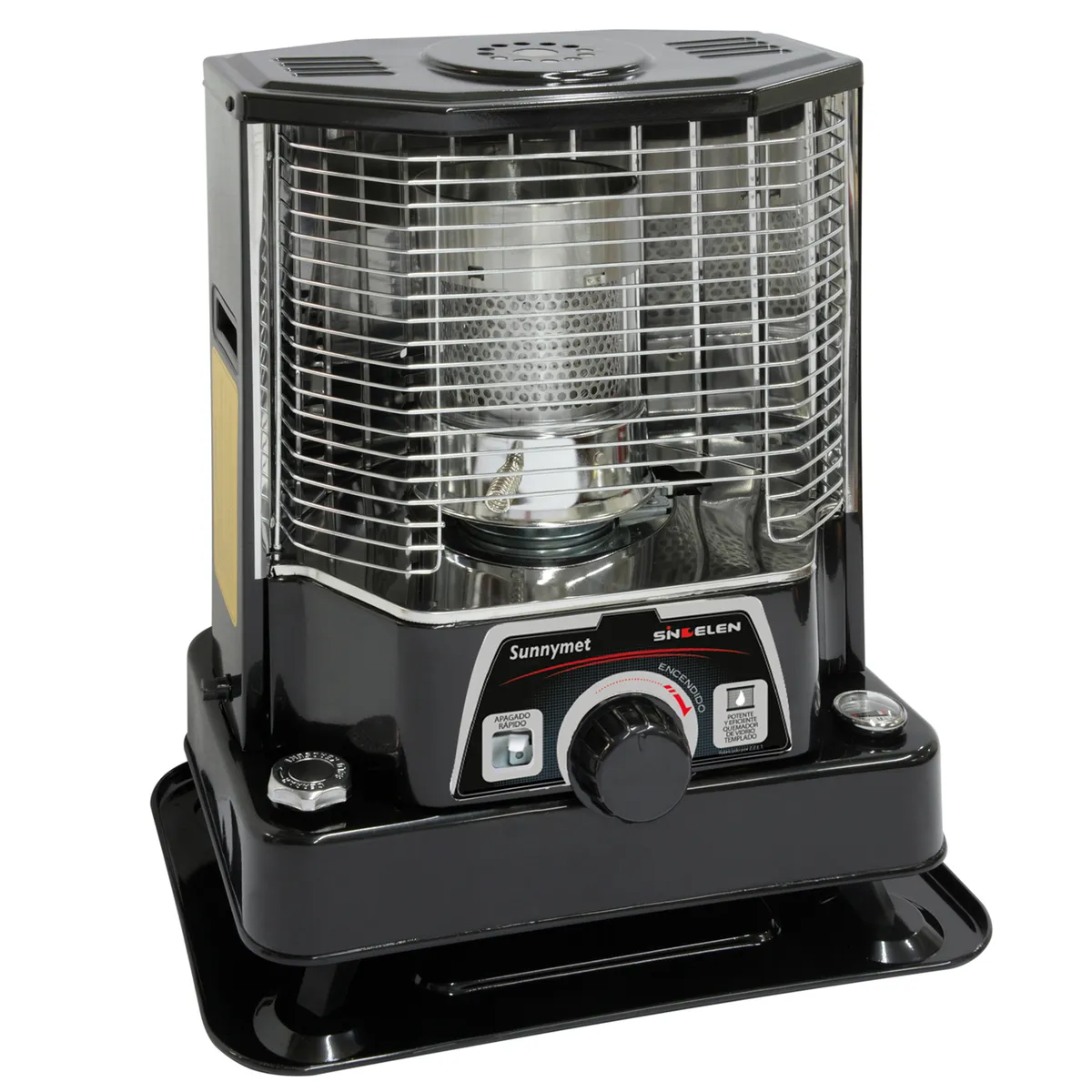SINDELEN - Estufa A Parafina C/Enc 2,5Kw Ep-571 Negra Sindelen
