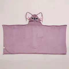 DISNEY - Manta Capucha 3D Stitch Ángel