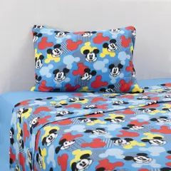 DISNEY - Juego De Sábanas Infantil Mickey Vintage 1.5 Plazas
