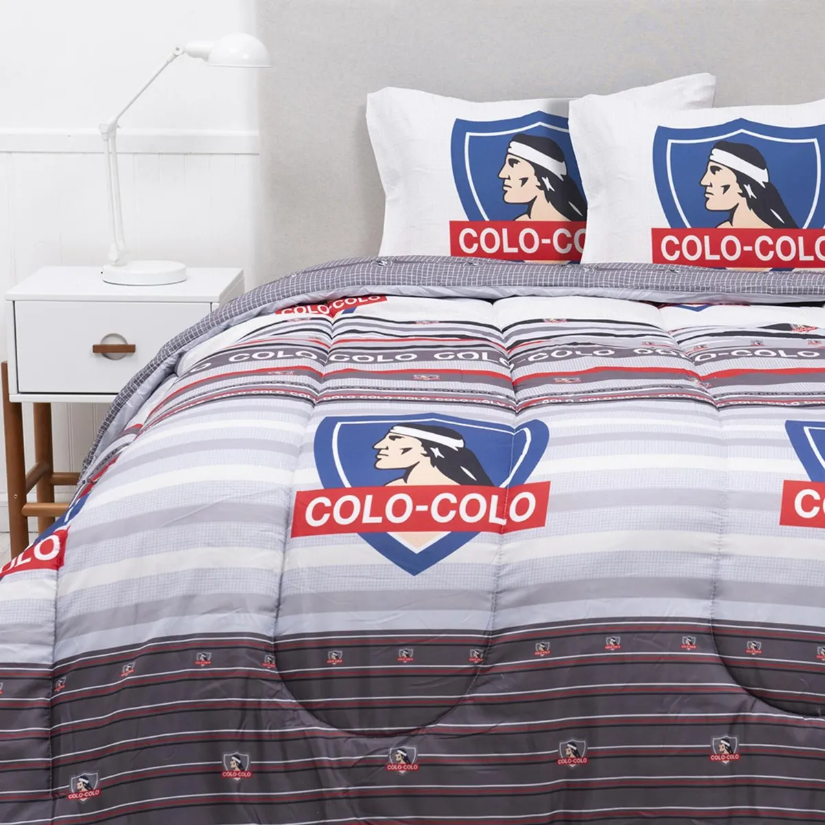 COLO COLO - Plumón 2 Plazas Colo Colo Vencedor Colo Colo