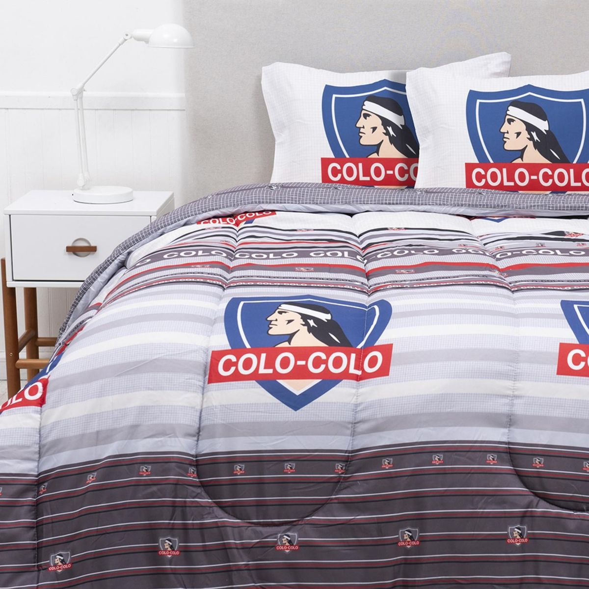 COLO COLO - Plumón 2 Plazas Colo Colo Vencedor Colo Colo