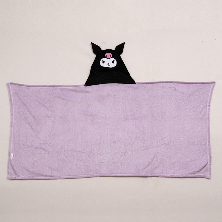 Manta Capucha 3D 70X150 Kuromi