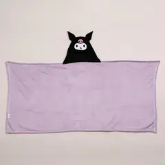 SANRIO - Manta Capucha 3D 70X150 Kuromi