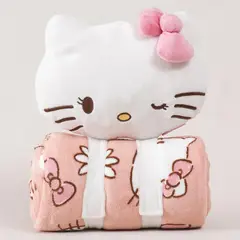 SANRIO - Manta Cojín 3D Hello Kitty