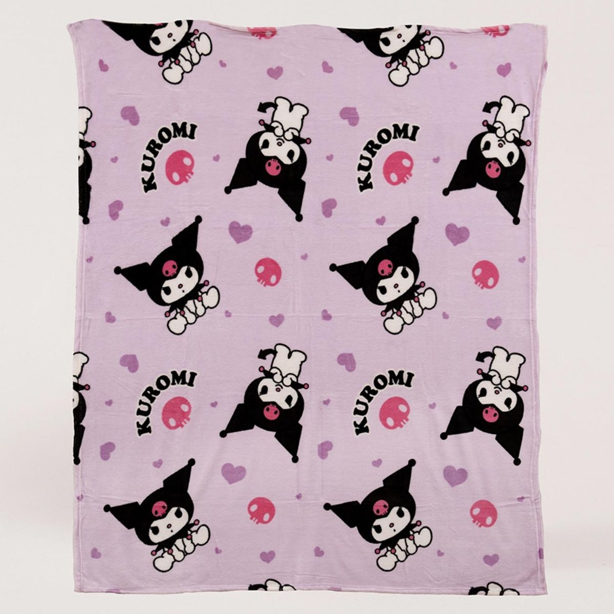 SANRIO - Manta Coral 127X152 Cm Kuromi Sanrio