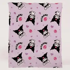 SANRIO - Manta Coral 127X152 Cm Kuromi