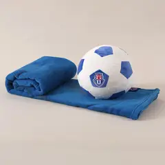 U DE CHILE - Set Manta + Cojín Pelota La U