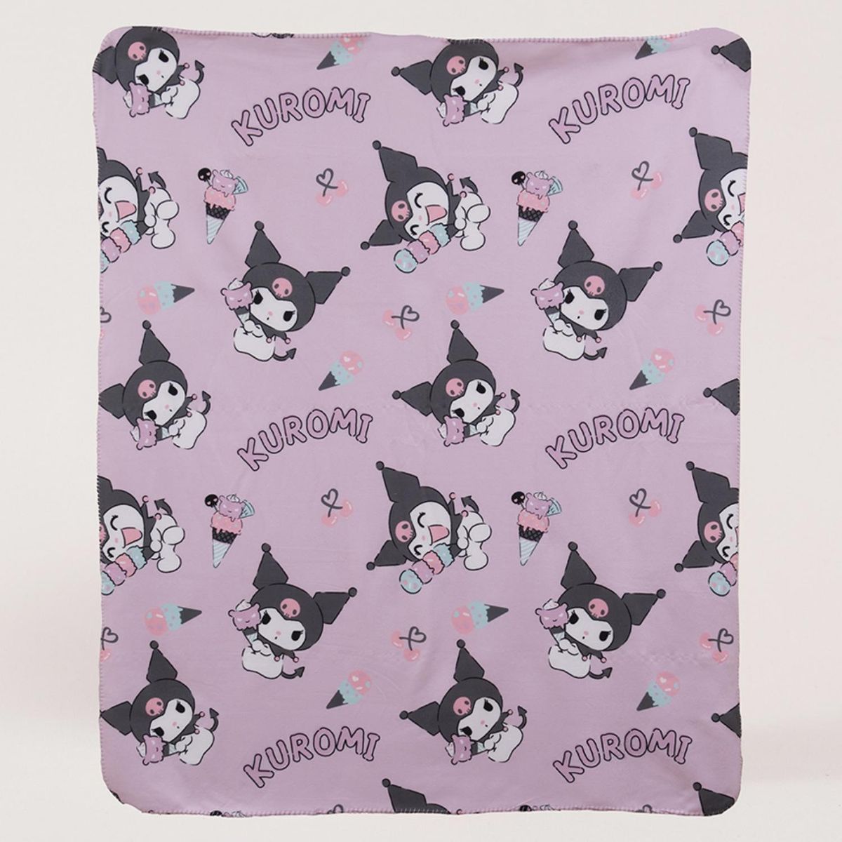 SANRIO - Manta Polar Sherpa Kuromi Sanrio
