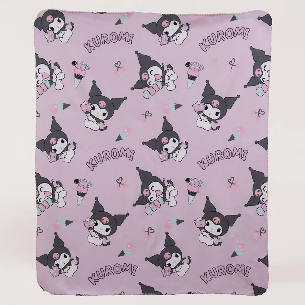 SANRIO - Manta Polar Sherpa Kuromi Sanrio