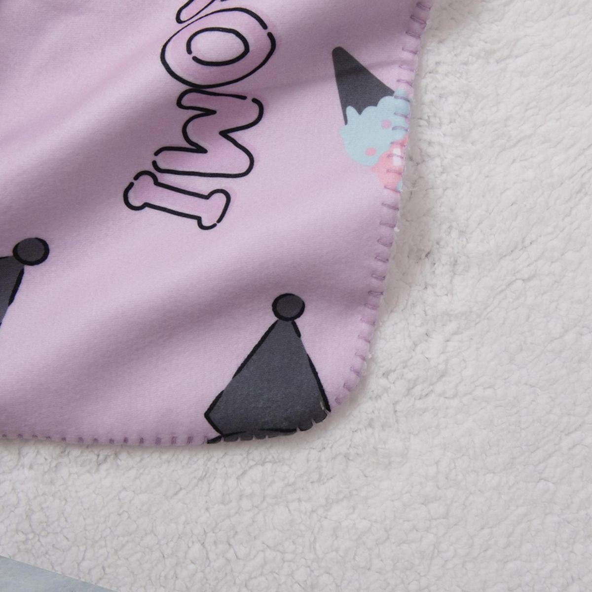 SANRIO - Manta Polar Sherpa Kuromi Sanrio