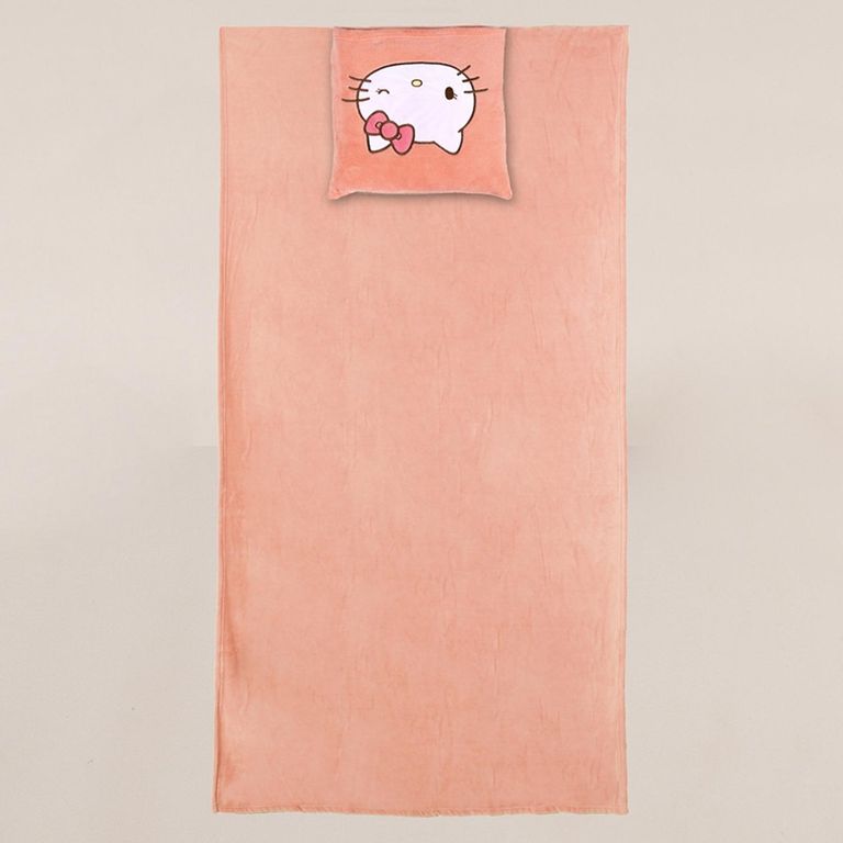 Frazada Cojín 120X200 Hello Kitty
