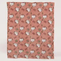 SANRIO - Manta Coral Hello Kitty