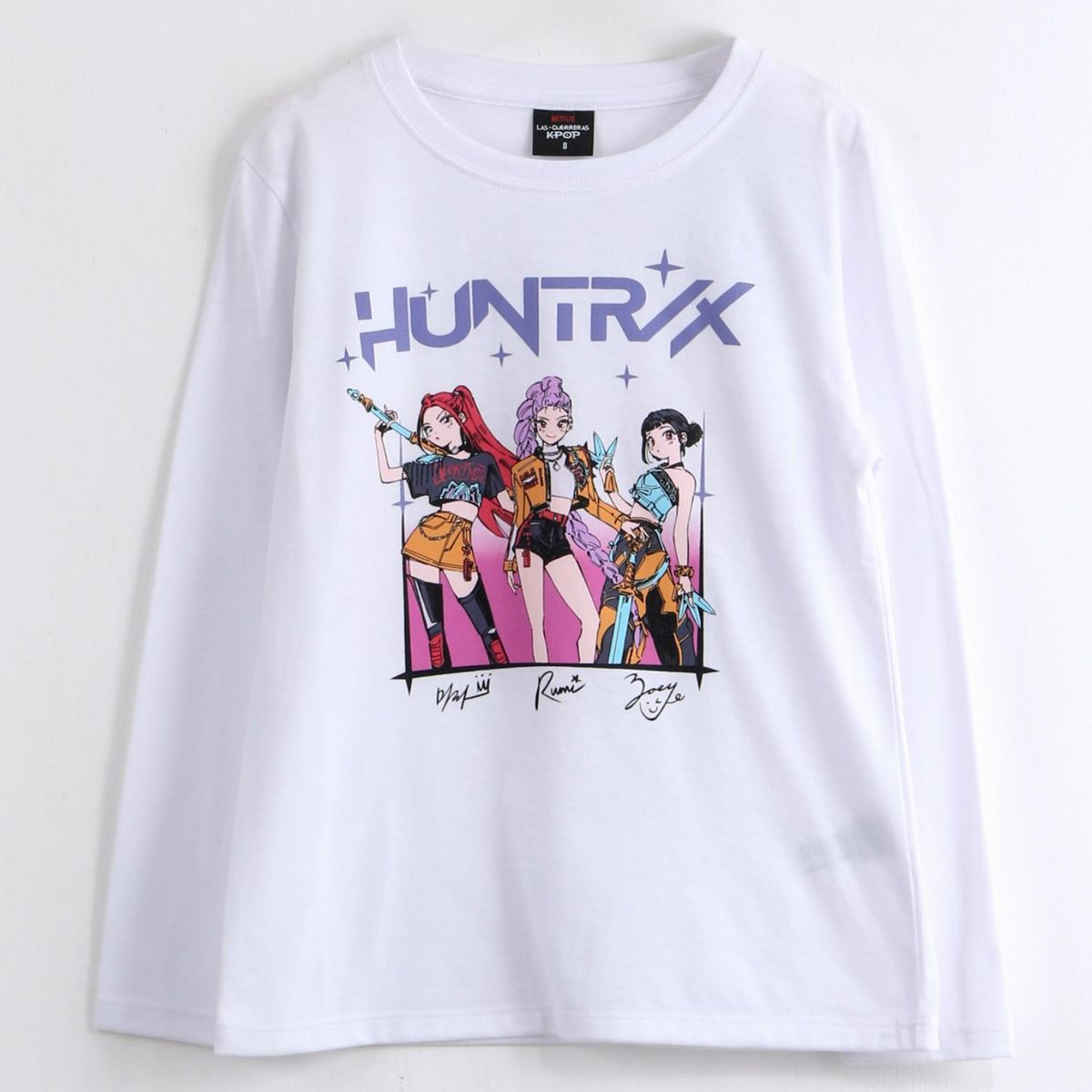 KPOP DEMON HUNTERS - Polera Niña Algodón Kpop Demon Hunters