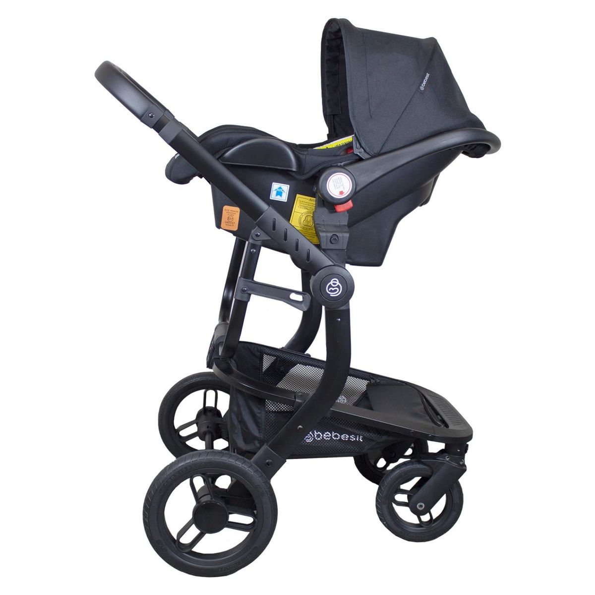 BEBESIT - Coche Travel System Taurus Negro Bebesit
