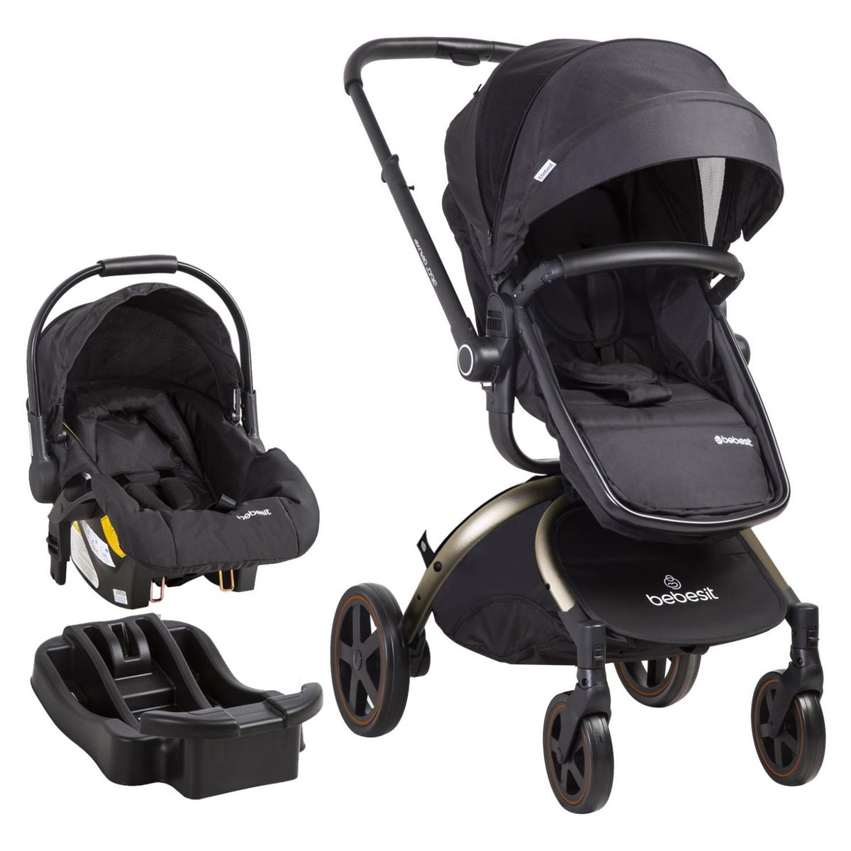 BEBESIT - Coche Travel System F8006 Doradosx Bebesit