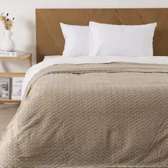 MASHINI - Frazada Jacquard Flannel Arena