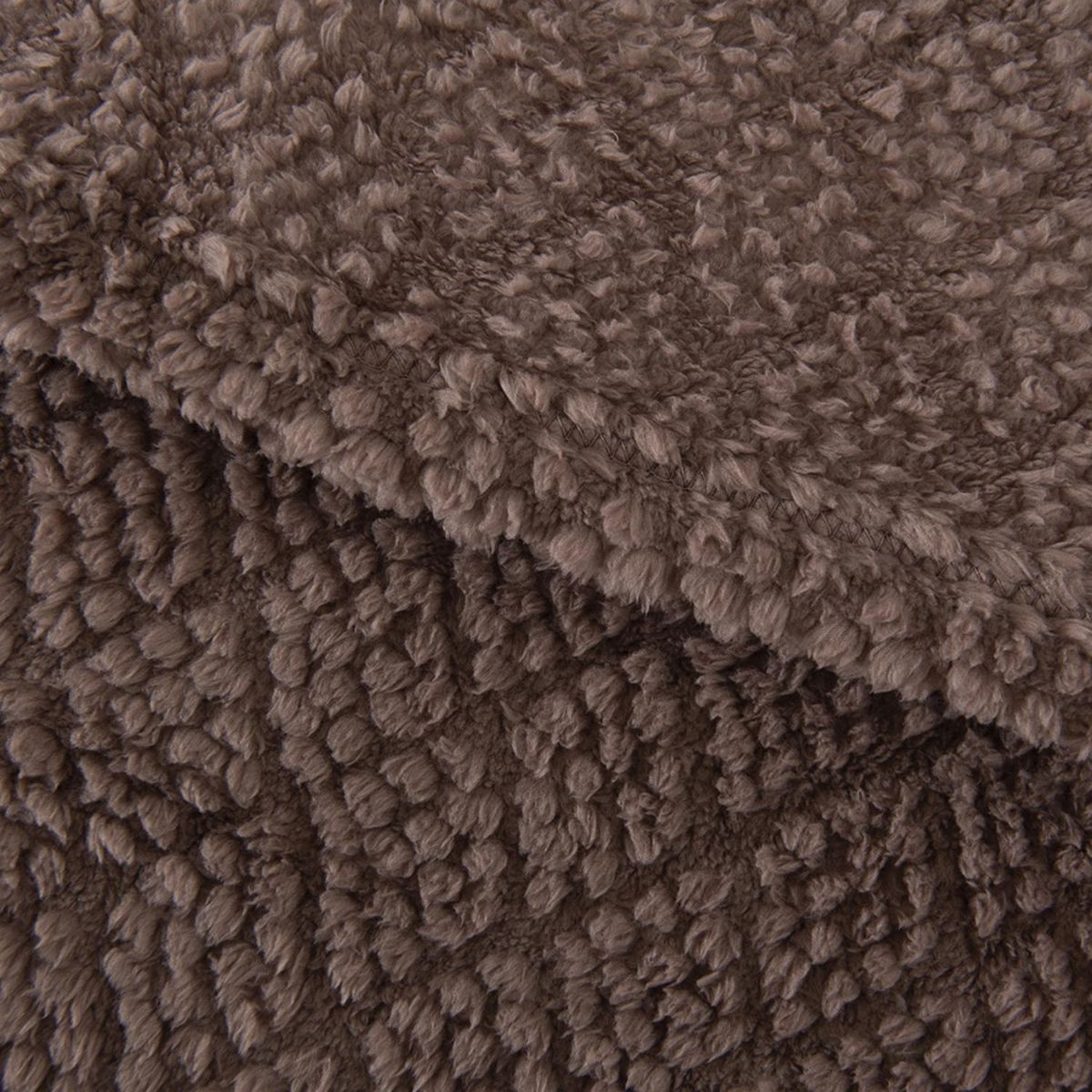 MASHINI - Frazada Jqd Sherpa King Taupe Mashini