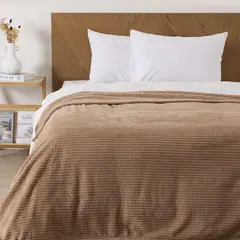 MASHINI - Frazada Aura 2 Plazas Moka