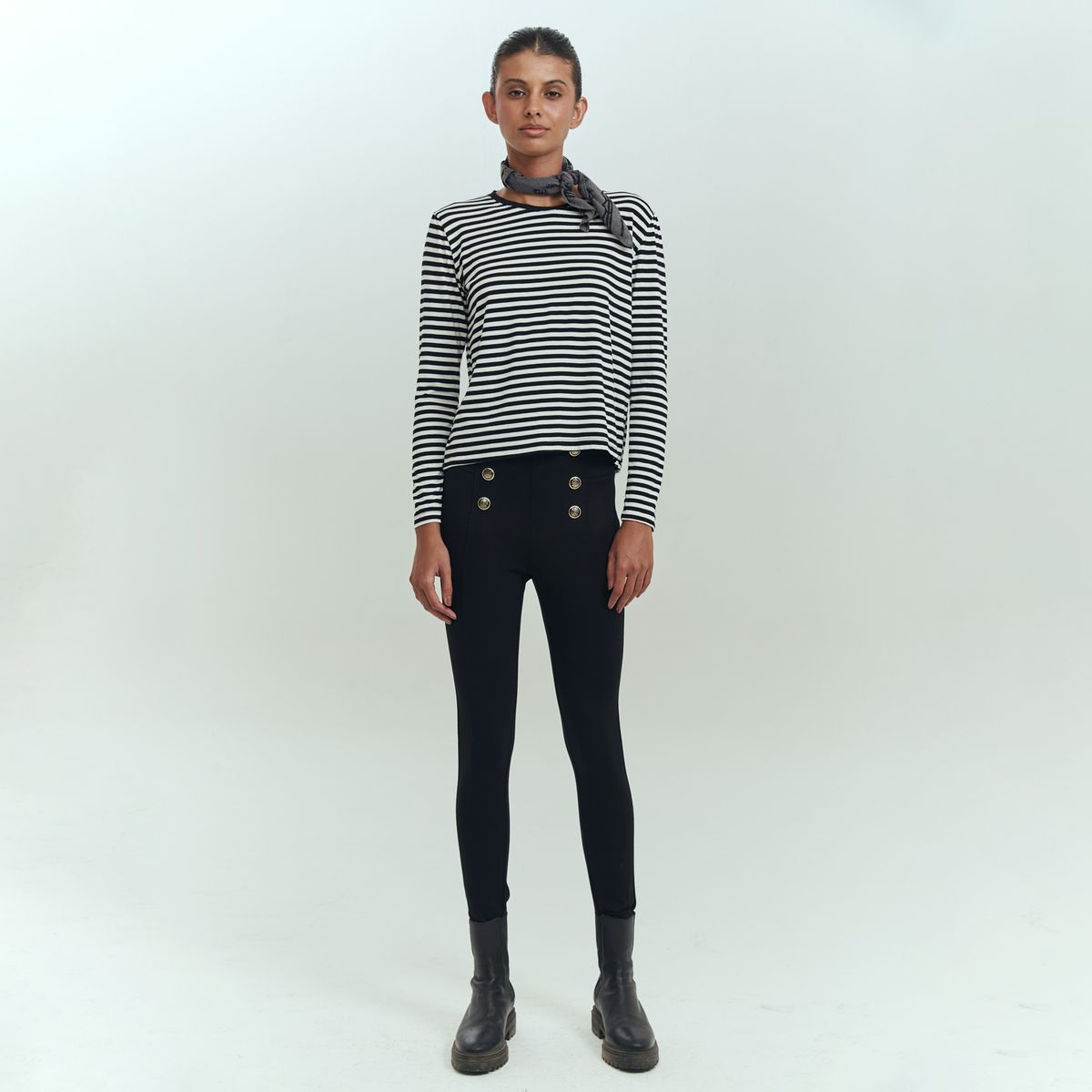 BRICK LONDON - Leggins Skinny Tiro Alto Mujer Brick London