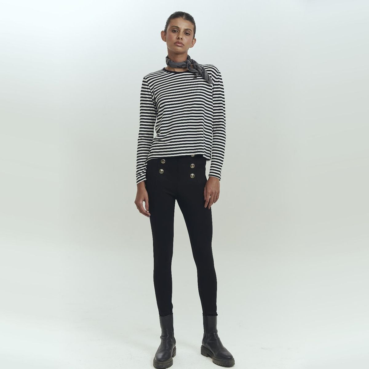 BRICK LONDON - Leggins Skinny Tiro Alto Mujer Brick London