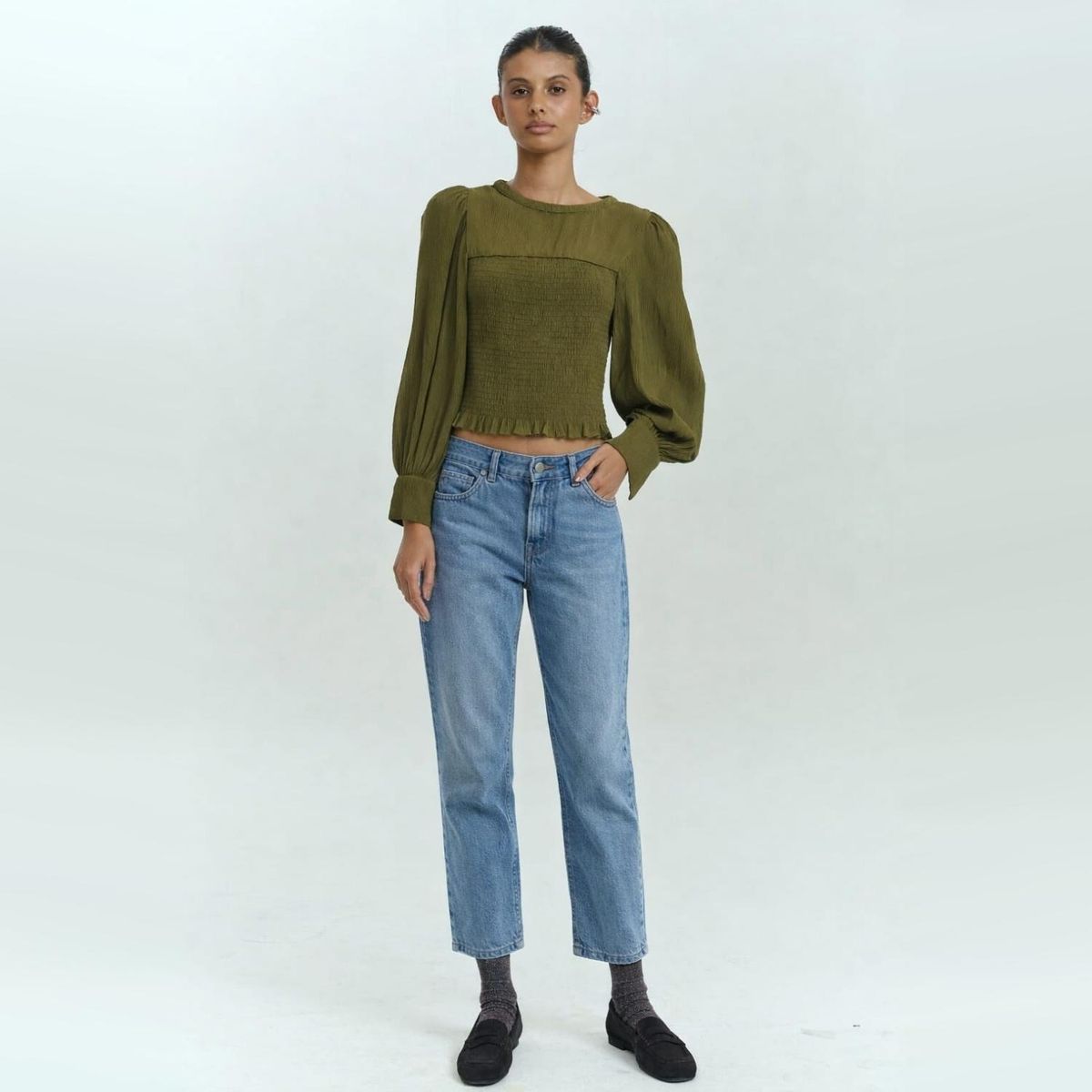 BRICK LONDON - Jeans Adele Straight Mujer Brick London