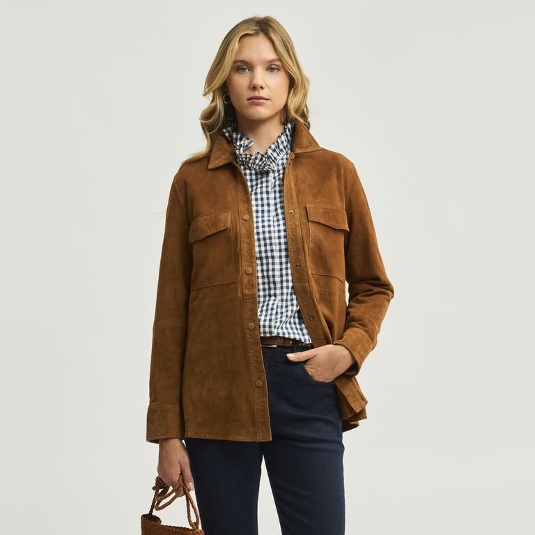 Sobrecamisa Gamuza Oversize Saville Row