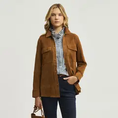 SAVILLE ROW - Sobrecamisa Gamuza Oversize Saville Row