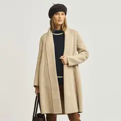 SAVILLE ROW - Abrigo Luna 100% Lana