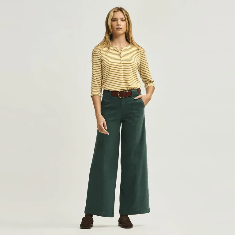 Pantalón Tiro Medio Mujer