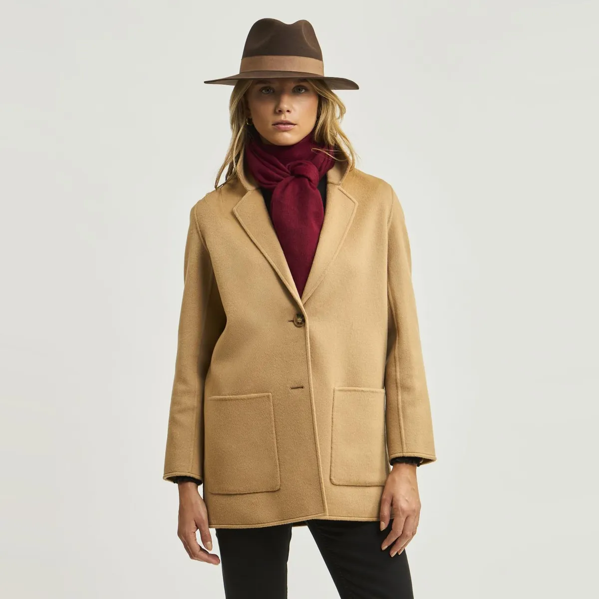 SAVILLE ROW - Abrigo Belén 100% Lana Saville Row