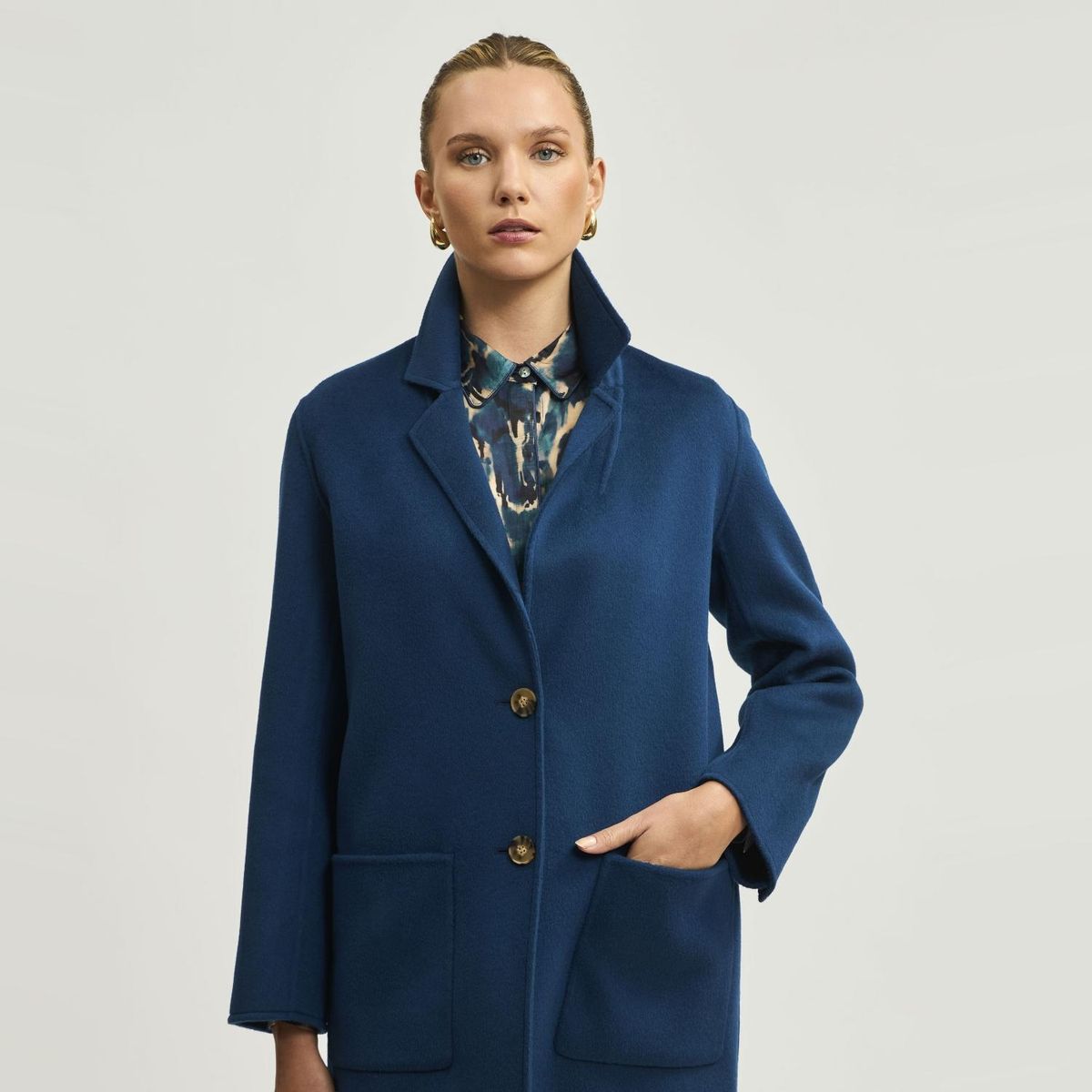 SAVILLE ROW - Abrigo Belén 100% Lana Saville Row